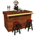 bartender bar blink