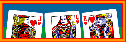 cards jack queen king
