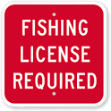 fishing license required