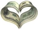 money heart love