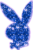 playboy bunny rabbit blue