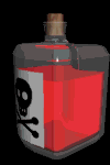poison bottle rotates