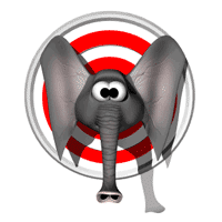republican elephant bullseye