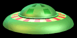 saucer rotate green