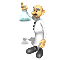 scientist beaker