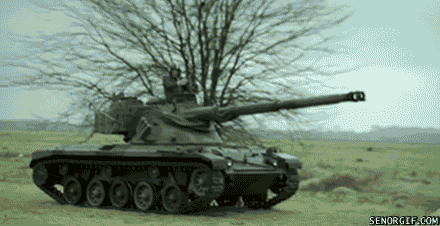 tank skeet shooting