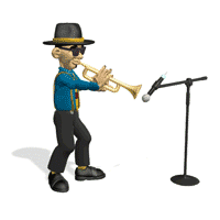 trumpet cool man