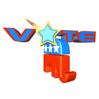 vote republican shooting star